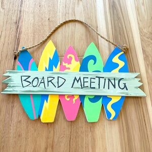 Beachcombers Inc. Int’l Board Meeting Surf Board Handing Plaque